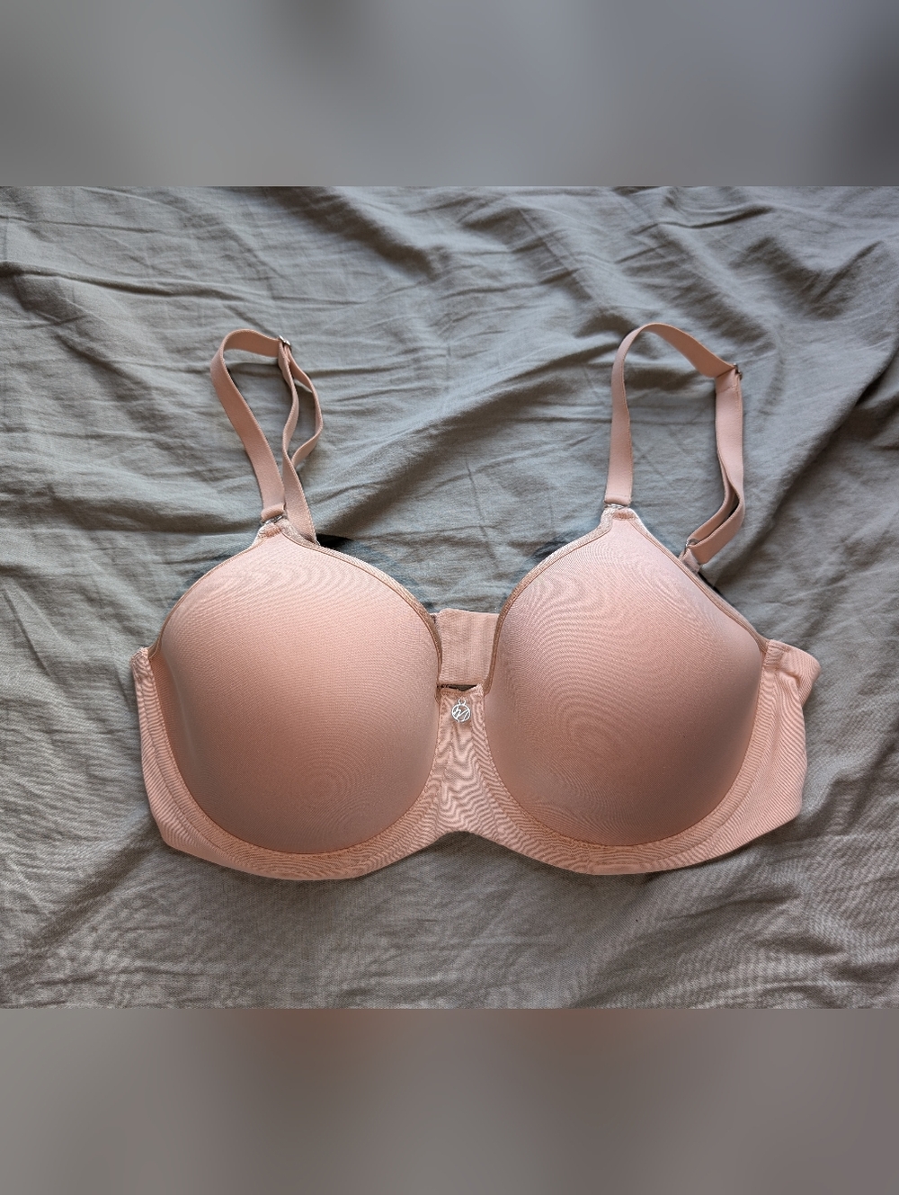 NWOT Montelle Intimates Sublime Spacer Bra 32DD Beige